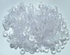 200 4x6mm Transparent Acrylic Crystal Crow Beads